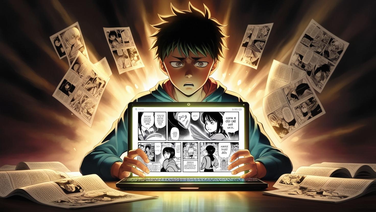 raw mangaを読む読者が作品の正しさに気づく感動の瞬間